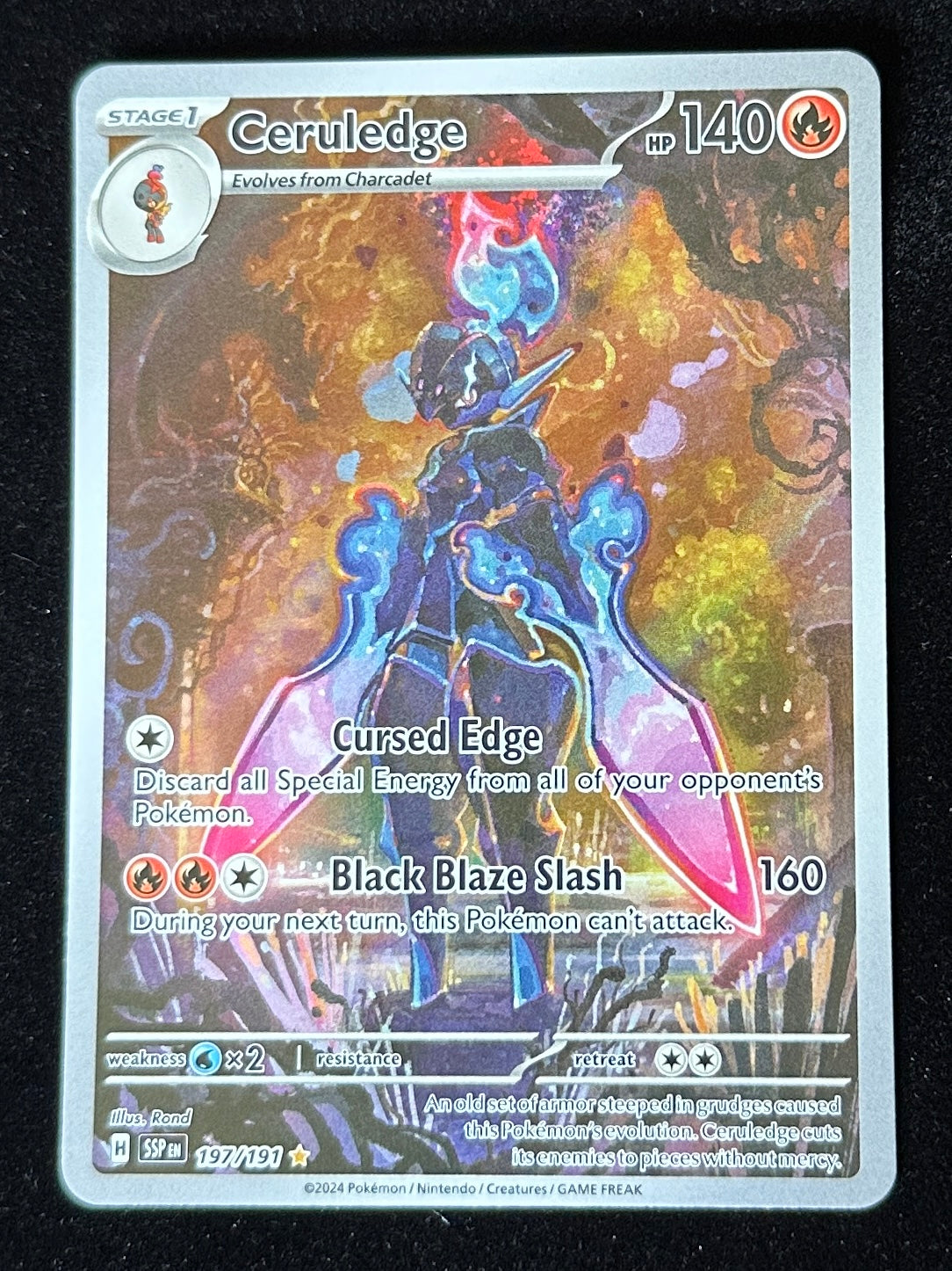 Ceruledge - Surging Sparks - 197/191