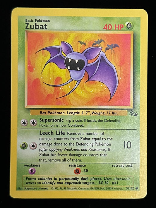 Zubat - Fossil Unlimited - 58/62