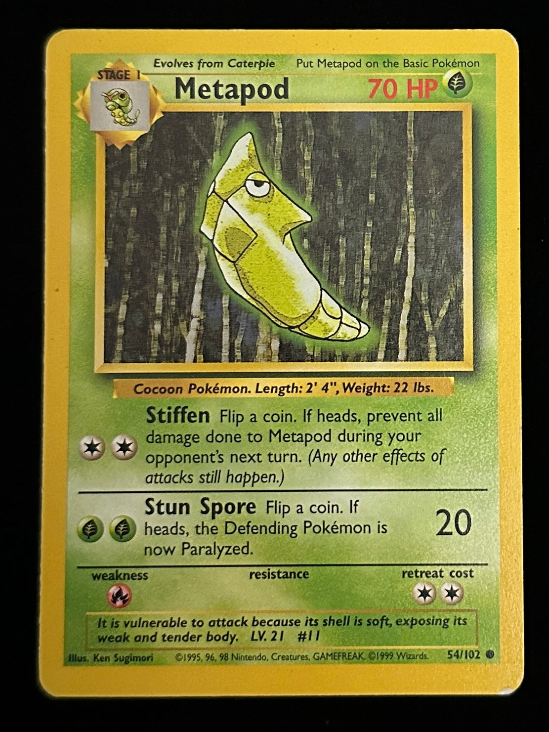 Metapod - Base Unlimited - 54/102
