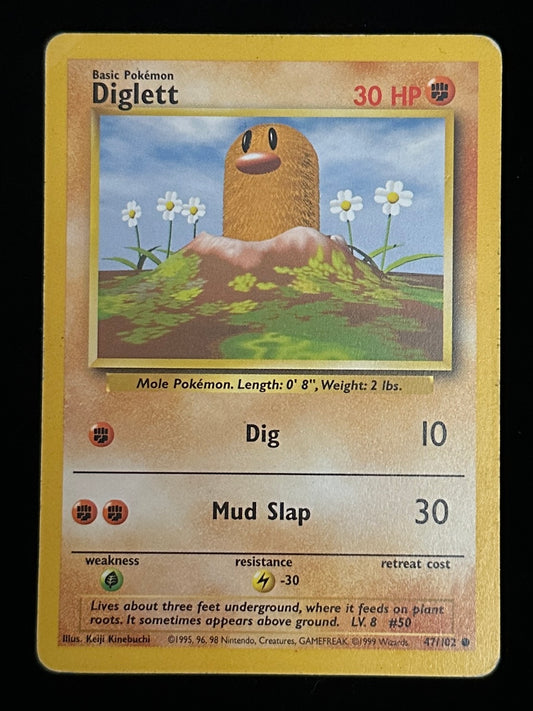Diglett - Base Unlimited - 47/102