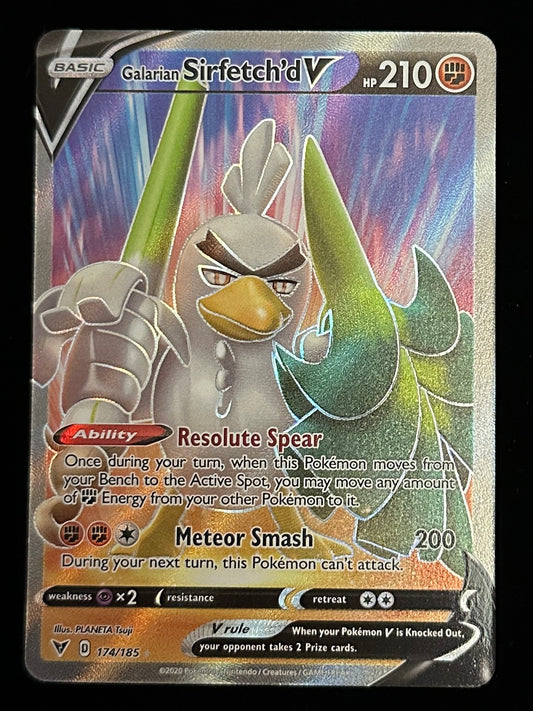 Galarian Sorfetch’d V - Vivid Voltage - 174/185