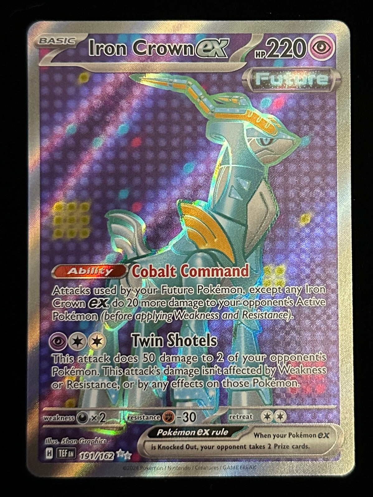 Iron Crown EX - Temporal Forces - 191/162