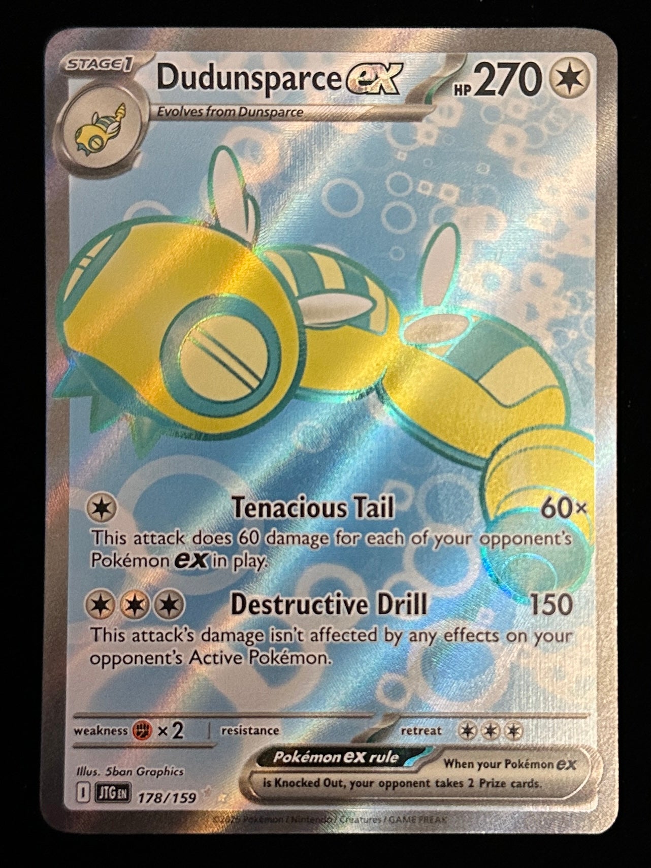 Dudunsparce EX - Journey Together - 178/159