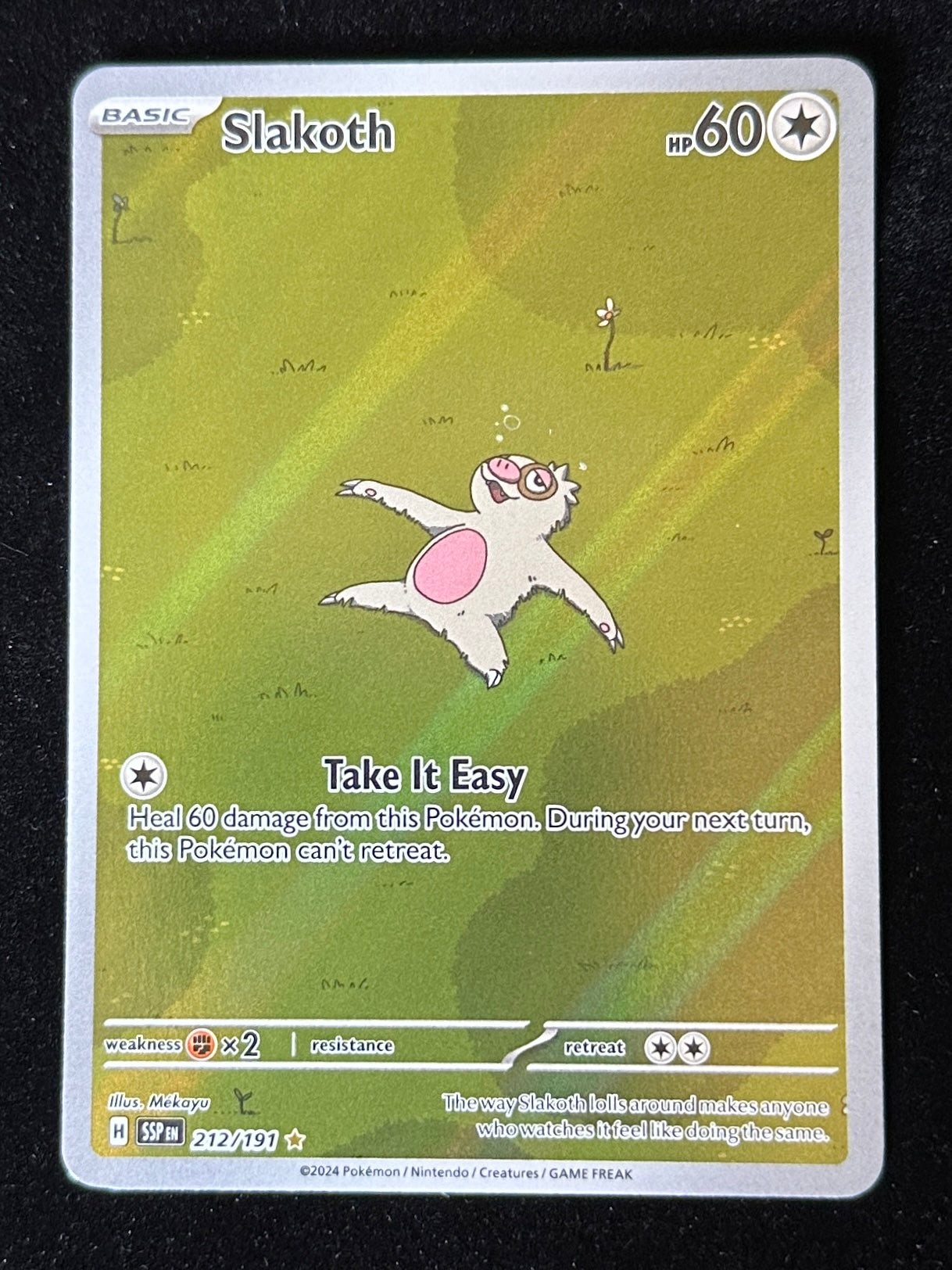 Slakoth - Surging Sparks - 212/191