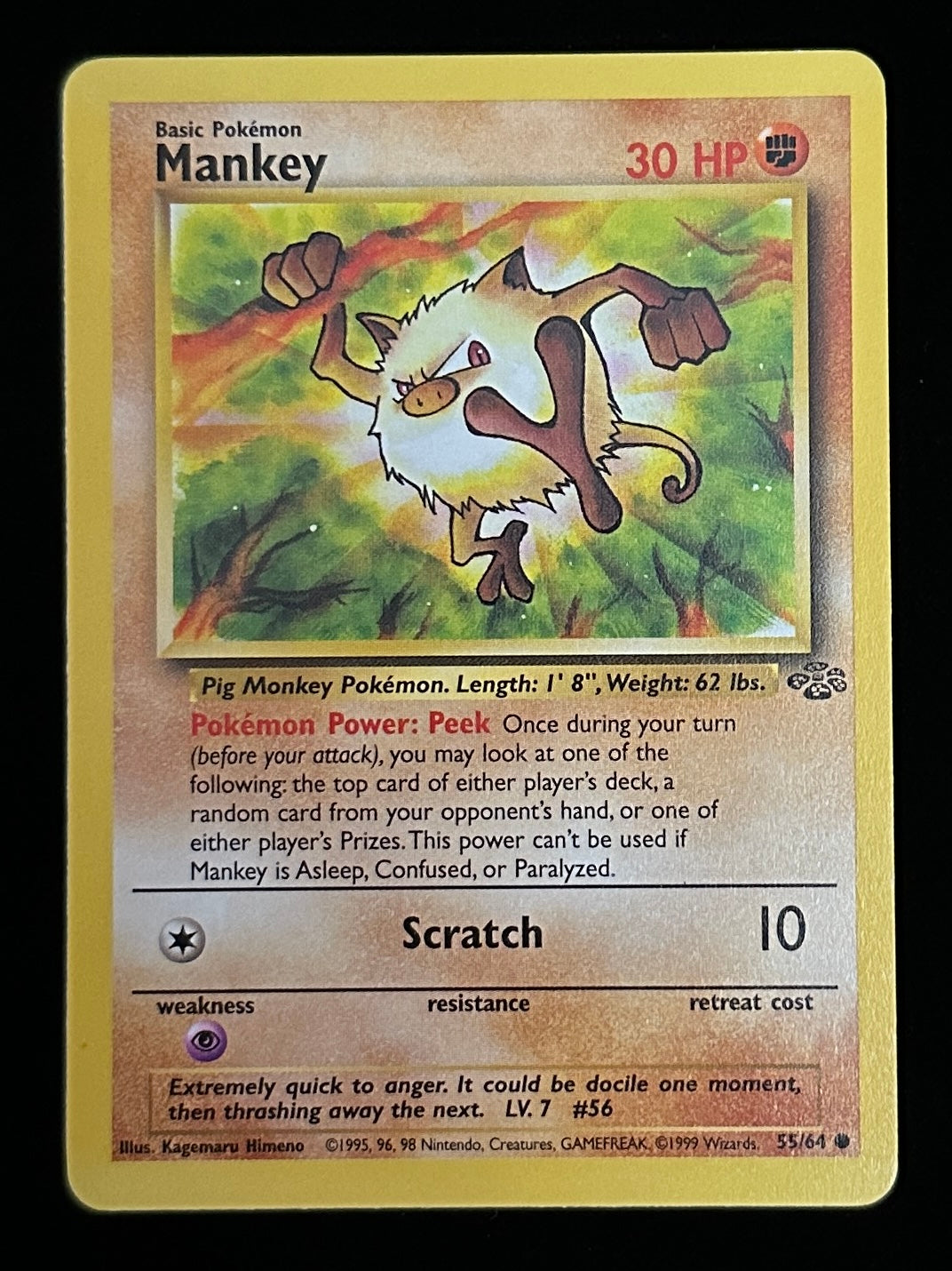 Mankey - Jungle Unlimited - 55/64