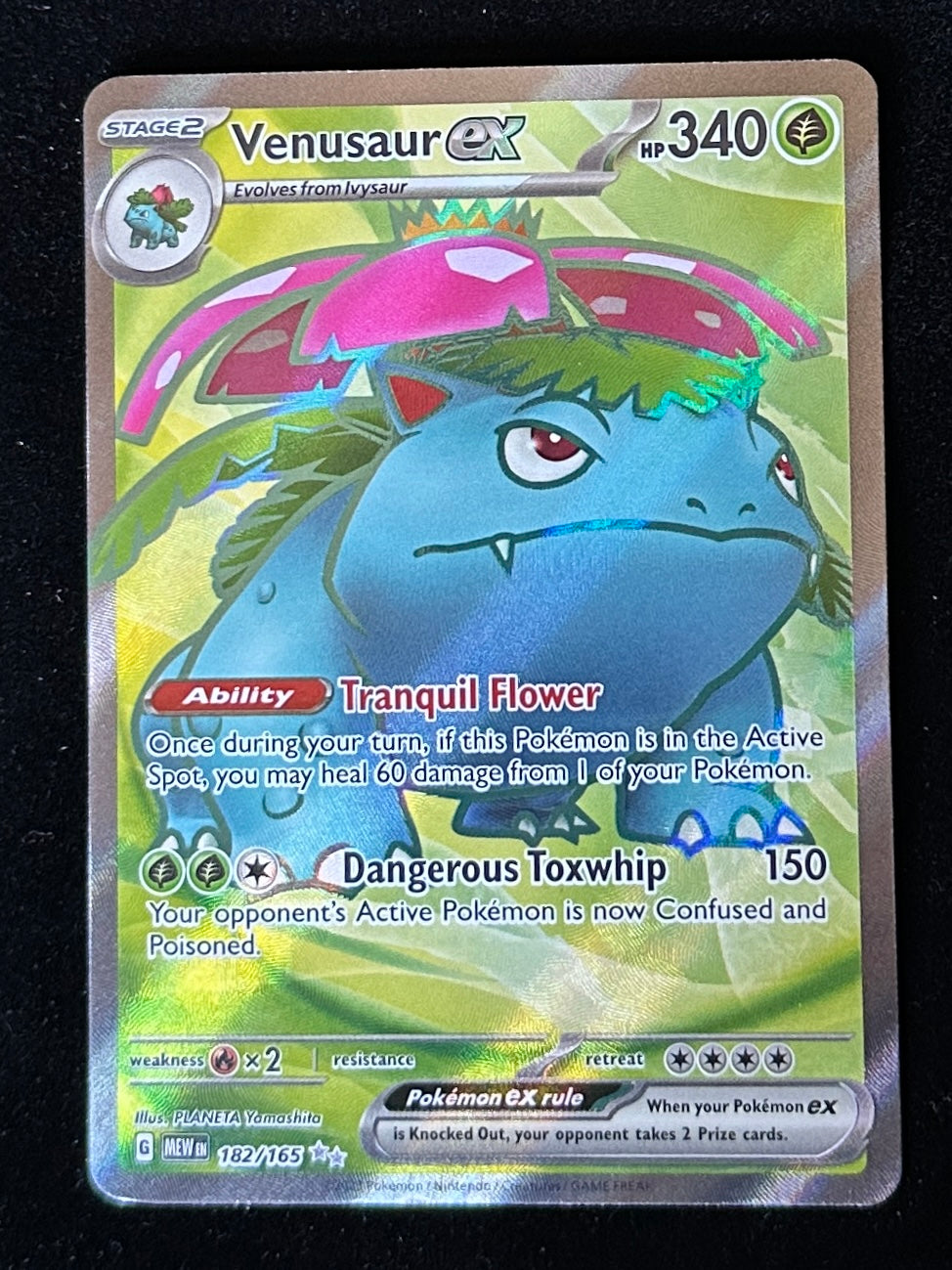 Venusaur EX - Scarlet & Violet 151 - 182/165