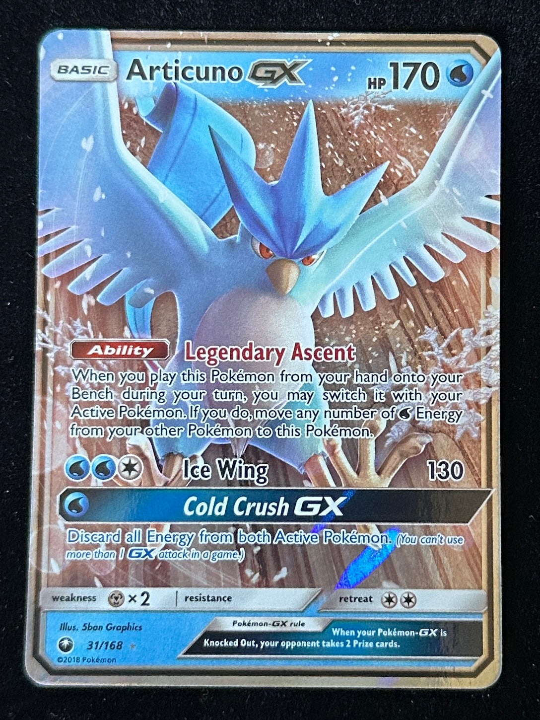 Articuno GX - Celestial Storm - 31/168