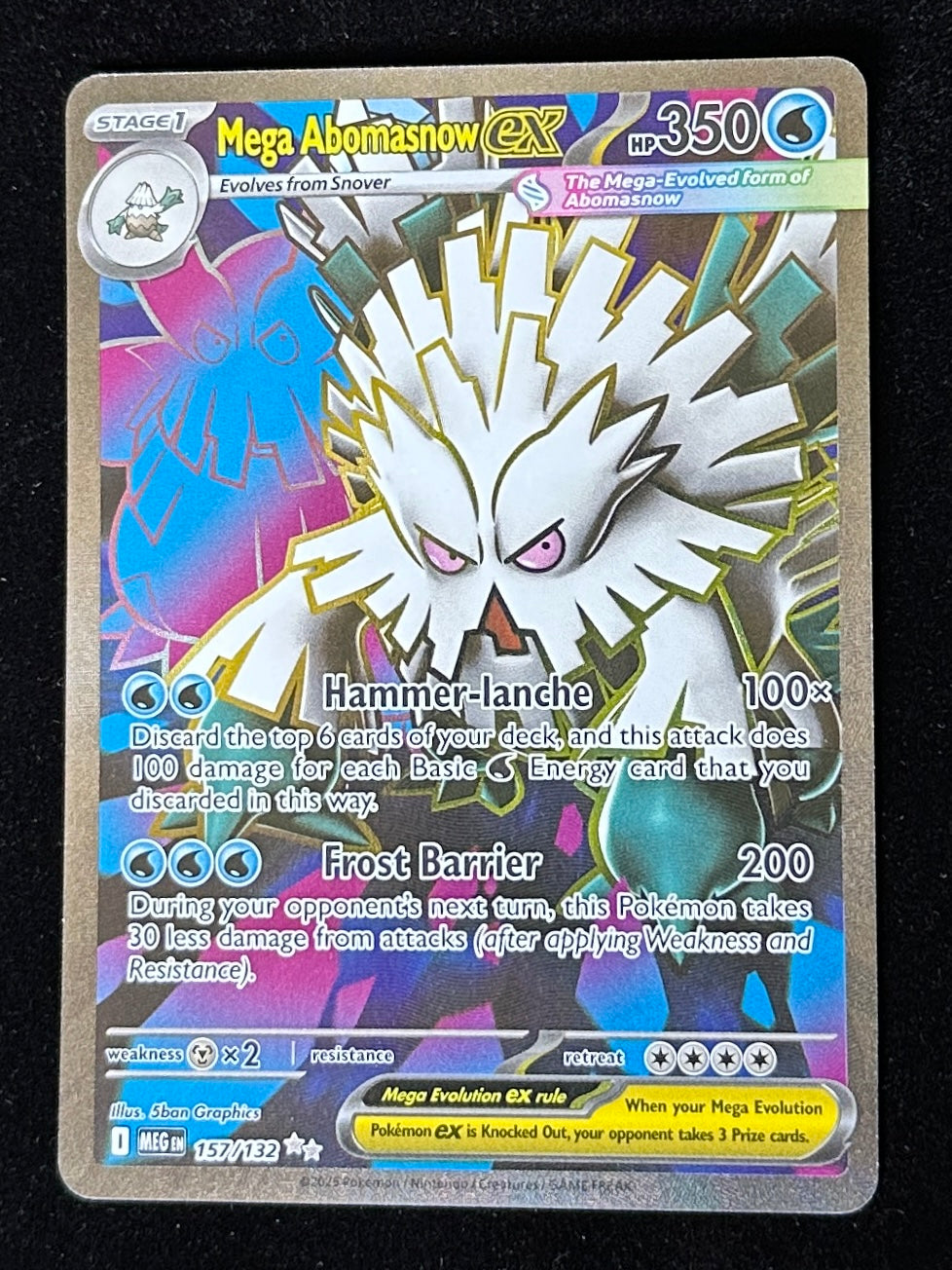 Mega Abomasnow EX - Mega Evolution - 157/132